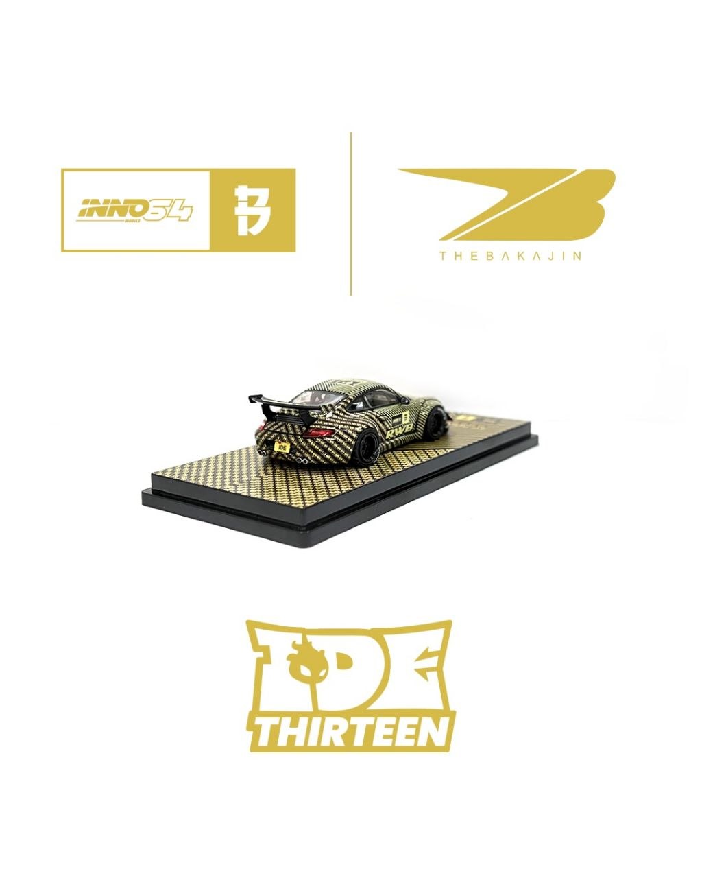 *IDE 2026* Porsche diecast RWB 997 (Limited of 3000pcs) Chance of Chase Car, 1:64 Scale