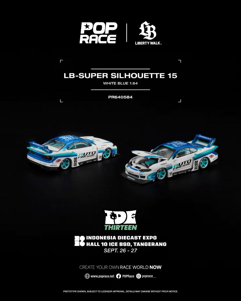 *IDE 2026* S15LB AutoFinnes (Limited 3000 pcs), 1:64 Scale
