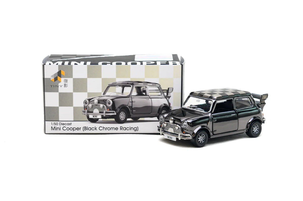 Mini Cooper, 1:50 Scale (Chrome Black)