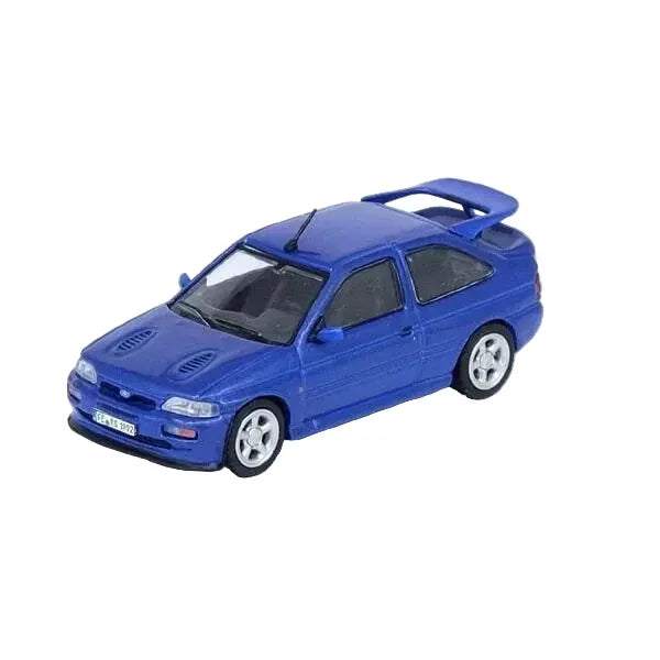Premium scale diecast model car – Ford Escort RS Cosworth (LHD), 1:64 Scale (Blue) Collectible