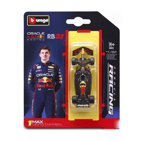 Premium scale diecast model car – F1 Oracle Red Bull Racing (Max Verstappen), 1:64 Scale (Black) Collectible