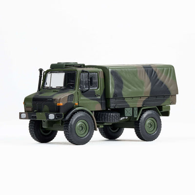 Premium scale diecast model car  – U1300L Military Truck, 1:64 Scale (Army Green) Collectible