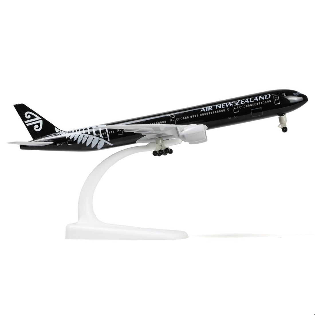 New Zealand 777 Die-cast Airplane Model with Stand, 1:300 Scale
