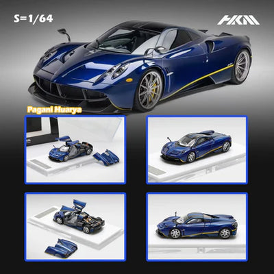 Pagani Huayra Coupe, 1:64 Scale (Blue)
