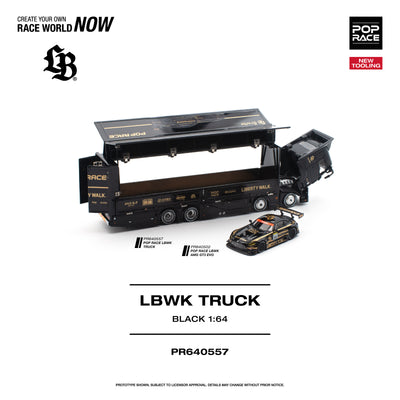 *PRE-ORDER* LBWK Truck, 1:64 Scale (Black)