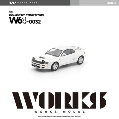*PRE-ORDER* Toyota Celica GT Four ST-185 WRC, 1:64 Scale (White)