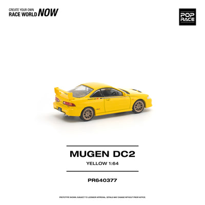 *PRE-ORDER* Nissan Mugen DC2 Yellow, 1:64 Scale