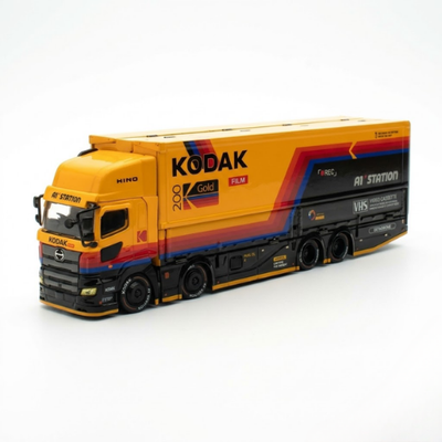 *APAxpo 2026* Porsche - Hino Truck - Chevrolet - A1 Station - Kodak Auto Film Dinner Set (Limited to 300 Sets), 1:64 Scale