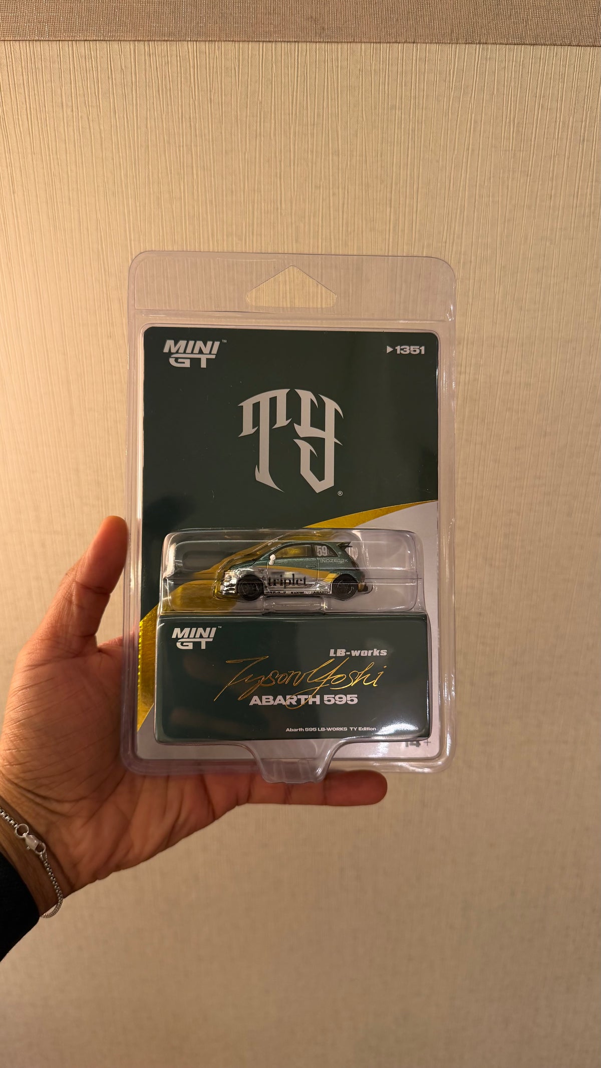 *APAXPO 2026* Abarth 595 LB-Works TY Edition Livery, 1:64 Scale