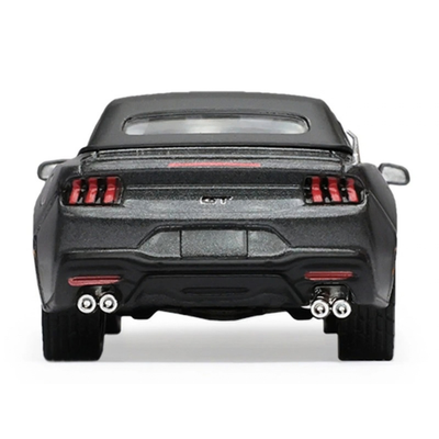 *PRE-ORDER* The Mustang Stampede Series 2 - 2024 Ford Mustang1 GT 5.0 Convertible, 1:64 Scale (Dark Matter Gray)