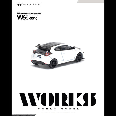 *PRE-ORDER* TOYOTA GRMN YARIS, 1:64 Scale (WHITE)