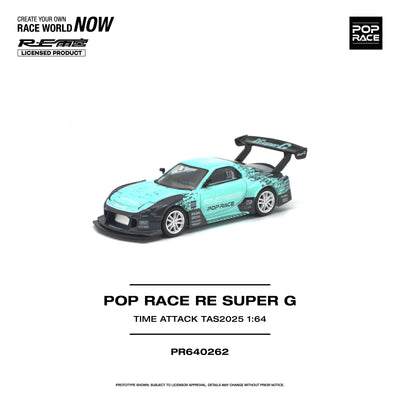 *PRE-ORDER* Pop Race RE Super G Time Attack TAS 2025, 1:64 Scale