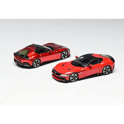 Ferrari 12 Cilindri (Limited to 599), 1:64 Scale (Red)