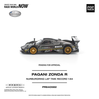 *PRE-ORDER* Pagani Zonda R Nurburgring LAP Time Record, 1:64 Scale