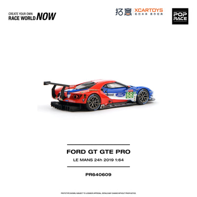 *PRE-ORDER* Ford GT GTE Pro Le Mans 24H 2019, 1:64 Scale