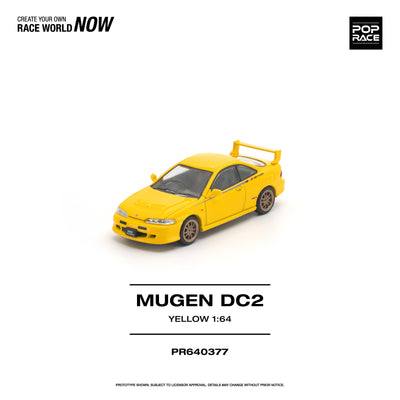 *PRE-ORDER* Nissan Mugen DC2 Yellow, 1:64 Scale