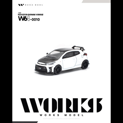 *PRE-ORDER* TOYOTA GRMN YARIS, 1:64 Scale (WHITE)