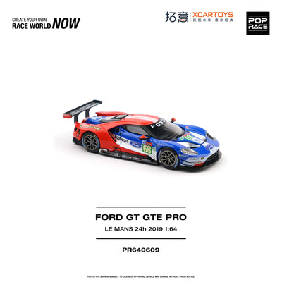 *PRE-ORDER* Ford GT GTE Pro Le Mans 24H 2019, 1:64 Scale