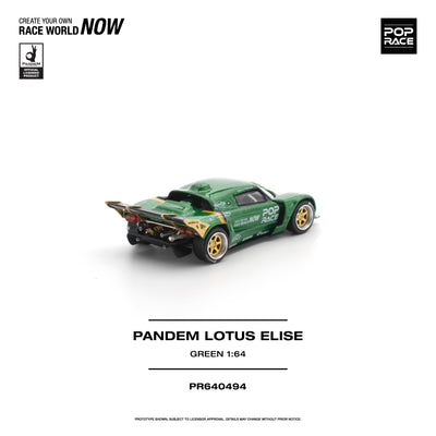 *PRE-ORDER* Pandem Lotus Elise, 1:64 Scale (Green)