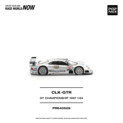 *PRE-ORDER* Mercedes-Benz AMG CLK GTR FIA GT Championship 1997, 1:64 Scale