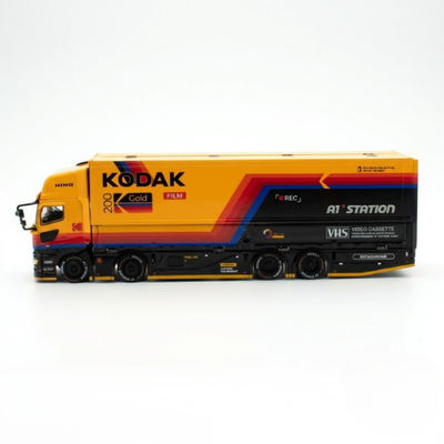*APAxpo 2026* Porsche - Hino Truck - Chevrolet - A1 Station - Kodak Auto Film Dinner Set (Limited to 300 Sets), 1:64 Scale