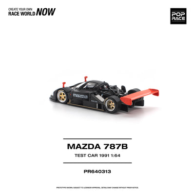 Premium scale diecast model car  – *PRE-ORDER* Mazda 787B 1991 Test Car, 1:64 Scale Collectible