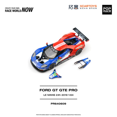 *PRE-ORDER* Ford GT GTE Pro Le Mans 24H 2019, 1:64 Scale