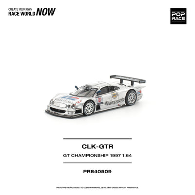 *PRE-ORDER* Mercedes-Benz AMG CLK GTR FIA GT Championship 1997, 1:64 Scale