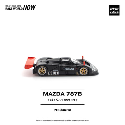 Premium scale diecast model car  – *PRE-ORDER* Mazda 787B 1991 Test Car, 1:64 Scale Collectible