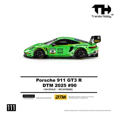 *PRE-ORDER* Porsche 911 GT3 R - DTM 2025 No.90, 1:64 Scale