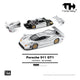 *PRE-ORDER* Porsche 911 GT1 1998, 1:64 Scale (Silver)