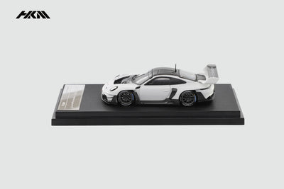 Porsche 911 (992) GT3 R (Rennsport), (Limited to 999), 1:64 Scale (White)
