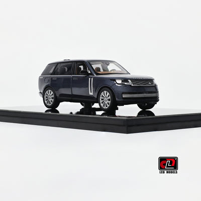 Premium scale diecast model car  – Land Rover Range Rover SV SERENITY, 1:43 Scale (Blue) Collectible