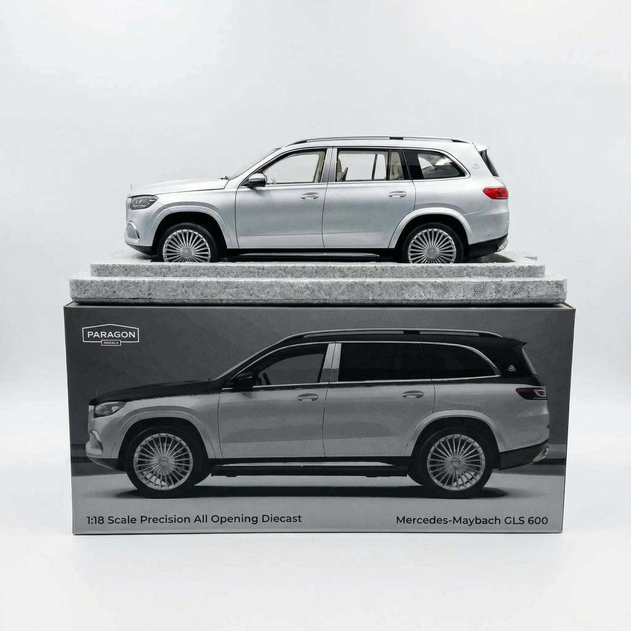 Premium scale diecast model car  – Mercedes-Maybach GLS 600, 1:18 Scale Collectible