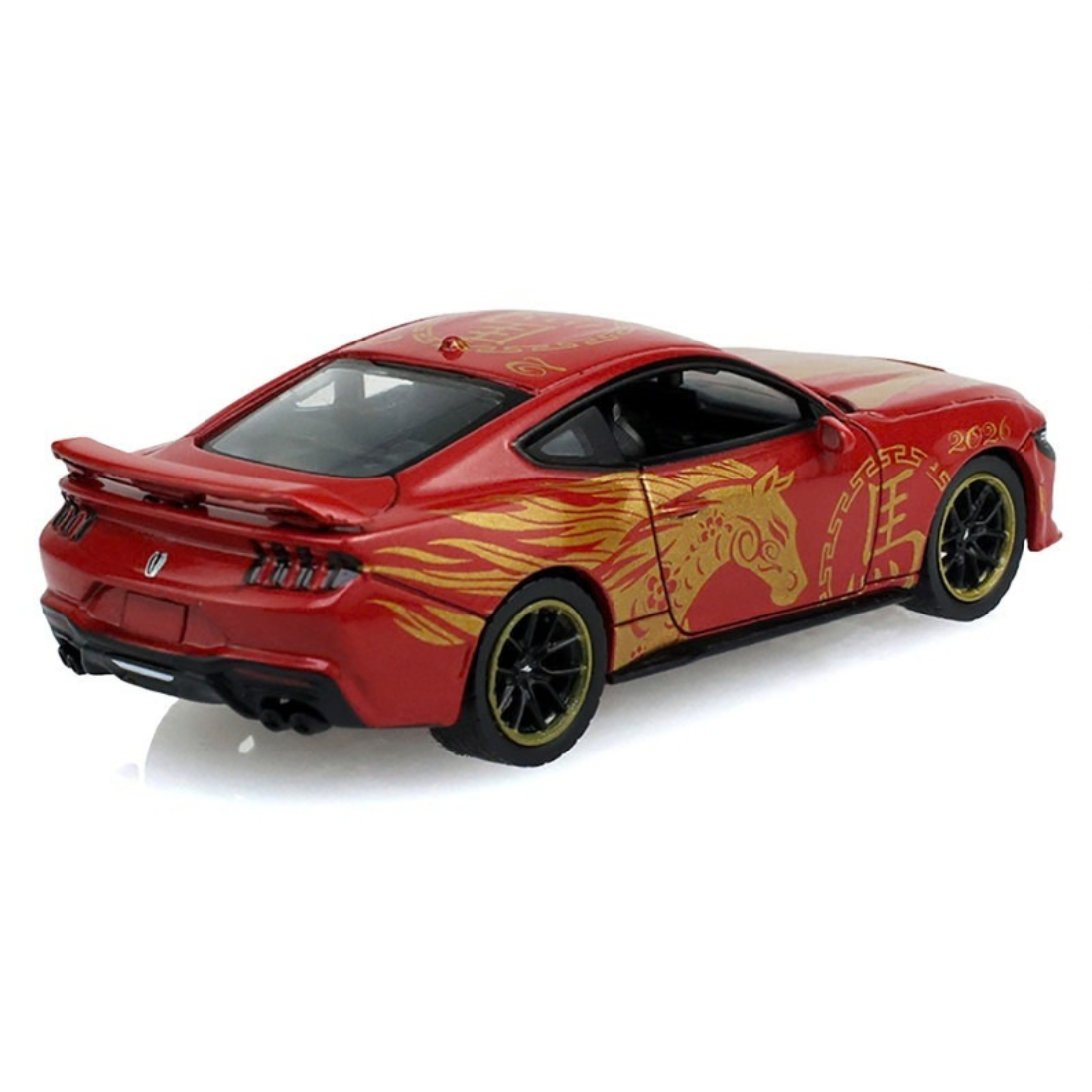 *PRE-ORDER* Ford Mustang Dark Horse 2024 - Chinese Zodiac 2026 Year of the Horse (Hobby Exclusive), 1:64 Scale