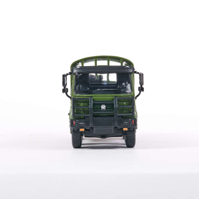 Premium scale diecast model car  – Howo 1006 Military Truck, 1:64 Scale (Army Green) Collectible