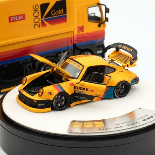 *APAxpo 2026* Porsche - Hino Truck - Chevrolet - A1 Station - Kodak Auto Film Dinner Set (Limited to 300 Sets), 1:64 Scale