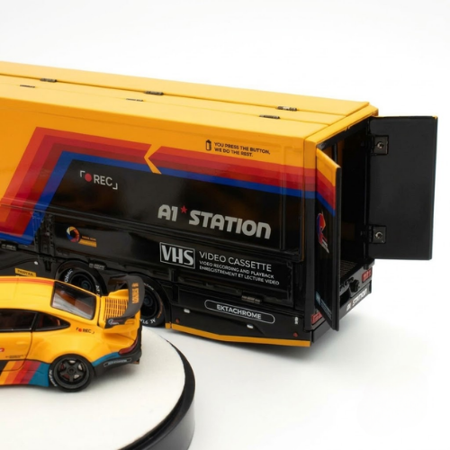 *APAxpo 2026* Porsche - Hino Truck - Chevrolet - A1 Station - Kodak Auto Film Dinner Set (Limited to 300 Sets), 1:64 Scale