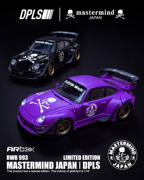 *IDE 2026* Porsche diecast RWB 993 Mastermind Edition Set (Chance of Chase), 1:64 Scale
