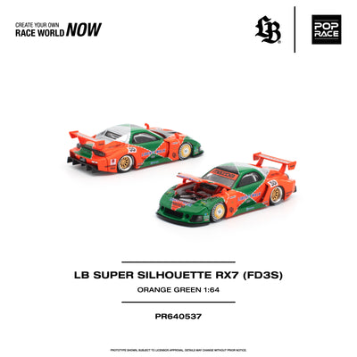 *PRE-ORDER* LB SUPER SILHOUETTE RX7 (FD3S), 1:64 Scale