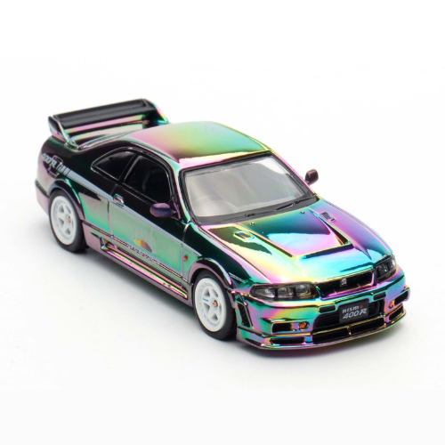 Premium scale diecast model car  – Nissan Skyline GT-R (R33) Nismo 400R Tokyo Auto Salon Kuala Lumpur Exclusive Edition 2024, 1:64 Scale (Chameleon) Collectible