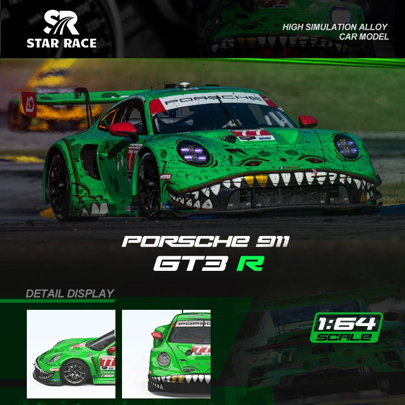 Porsche 911 GT3 R, Black Dragon #77 AO Racing