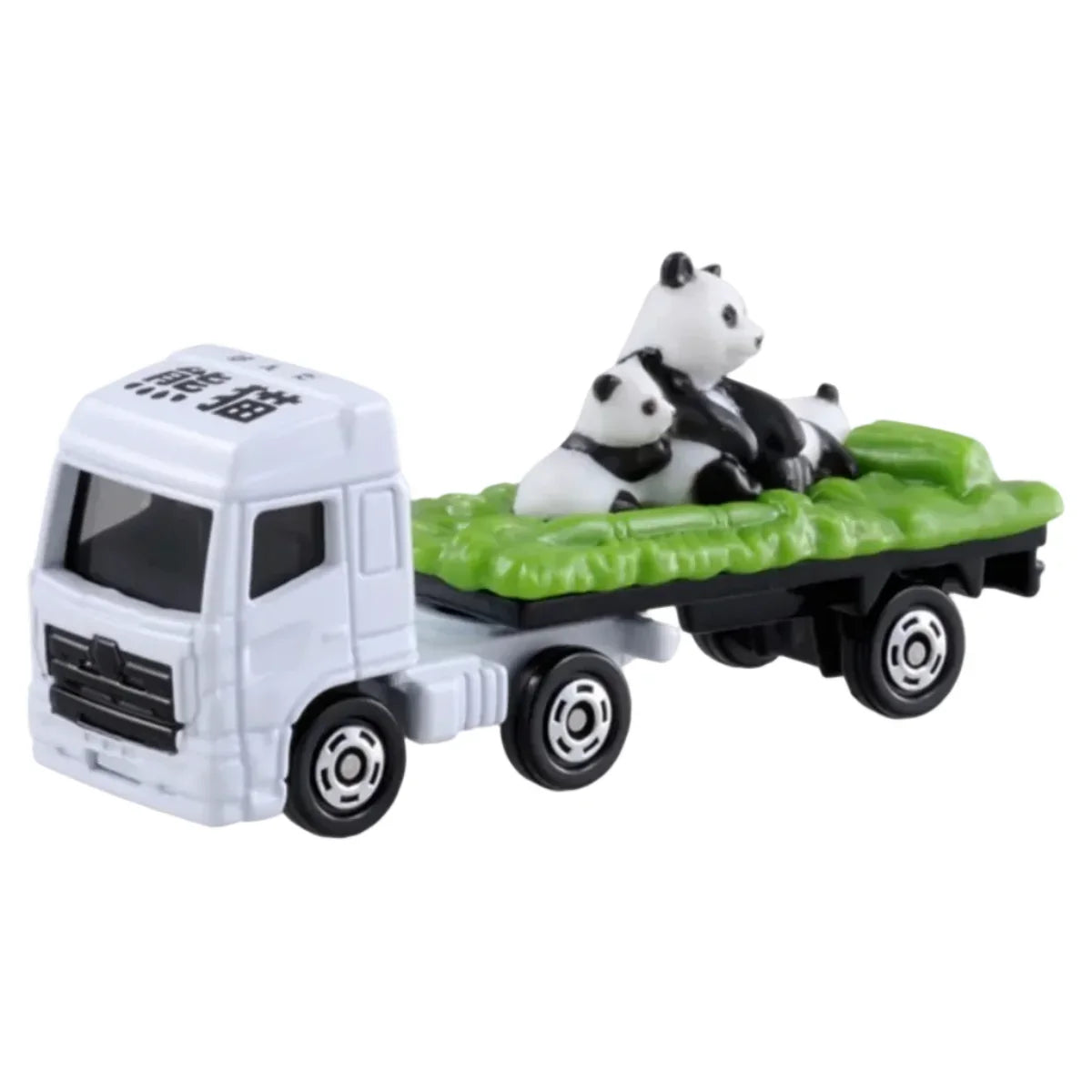 Premium scale diecast model car  – Tomica Isuzu Giga Animal Transporter 1:64 Scale (White) Collectible