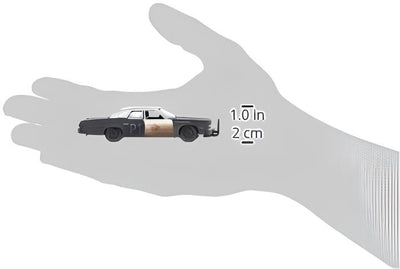 Premium scale diecast model car  – Dodge Monaco Jake & Elwood's Blues Mobile 1974, 1:64 Scale (Black) Collectible