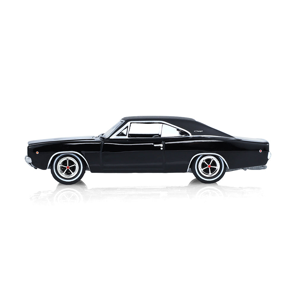 *PRE-ORDER* Dodge Charger R/T - Black (Hobby Exclusive) - Evergreen 1968, 1:64 Scale