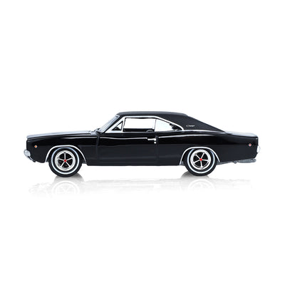 *PRE-ORDER* Dodge Charger R/T - Black (Hobby Exclusive) - Evergreen 1968, 1:64 Scale