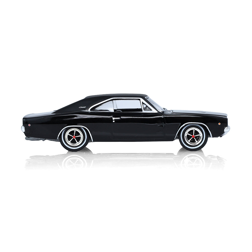 *PRE-ORDER* Dodge Charger R/T - Black (Hobby Exclusive) - Evergreen 1968, 1:64 Scale