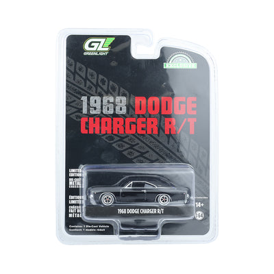 *PRE-ORDER* Dodge Charger R/T - Black (Hobby Exclusive) - Evergreen 1968, 1:64 Scale