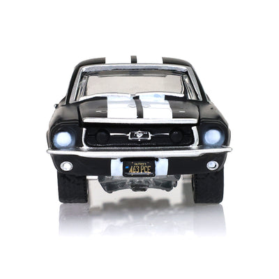 *PRE-ORDER* Hollywood Series 35 - Creed II (2018) - Adonis Creed's 1967 Ford Mustang Coupe  - Black with White Stripes Solid Pack, 1:64 Scale