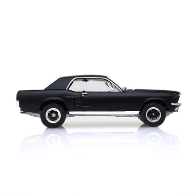 *PRE-ORDER* Hollywood Series 35 - Creed II (2018) - Adonis Creed's 1967 Ford Mustang Coupe  - Black with White Stripes Solid Pack, 1:64 Scale